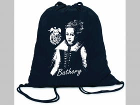 Elizabeth bathory - Alžbeta Bátoriová - ľahké sťahovacie vrecko ( batôžtek / vak ) s čiernou šnúrkou, 100% bavlna 100 g/m2, rozmery cca. 37 x 41 cm